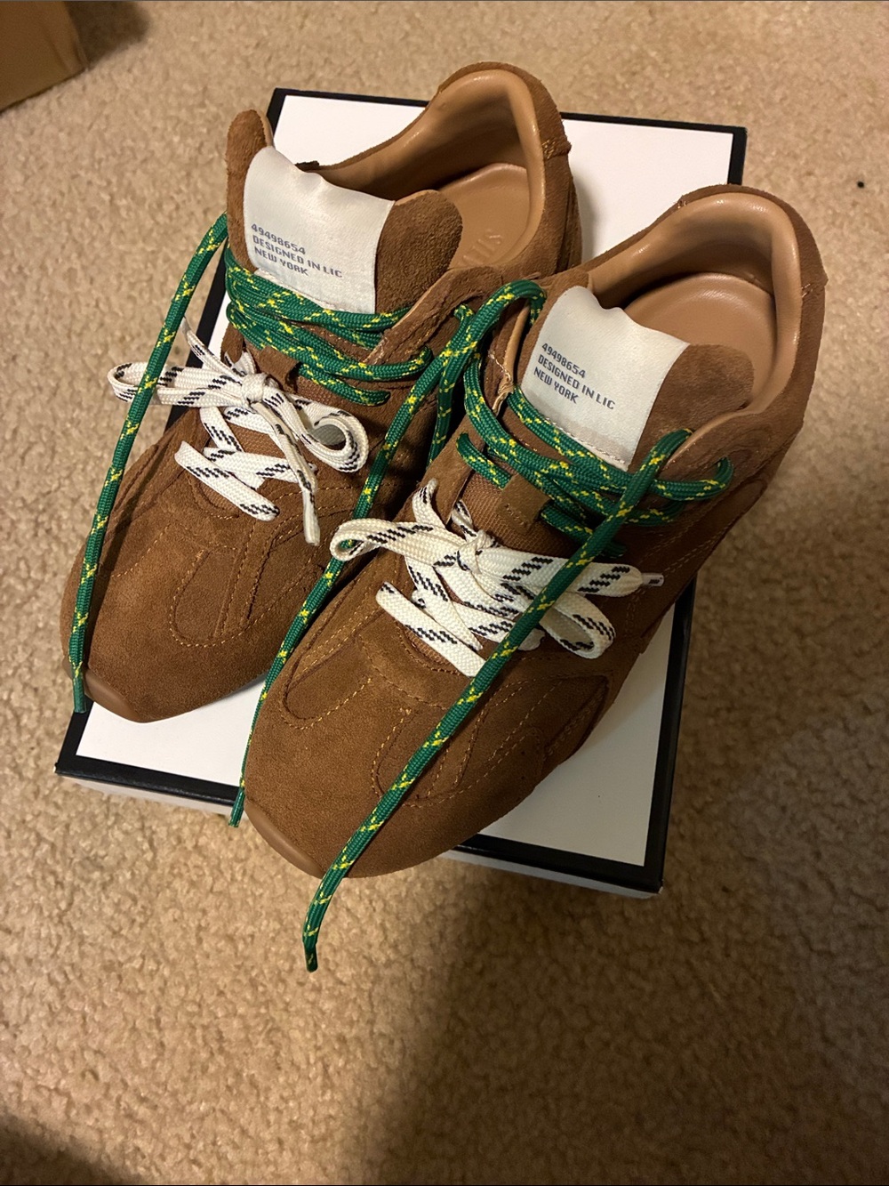 Steve Madden AZIEL CAMEL SUEDE Casual Sneakers